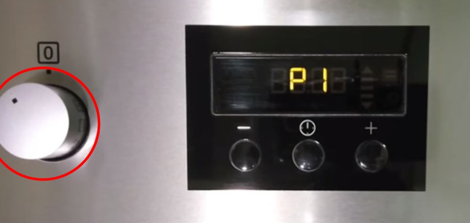 Each pyrolytic oven is different, but the handy option can sometimes be found in the temperature settings