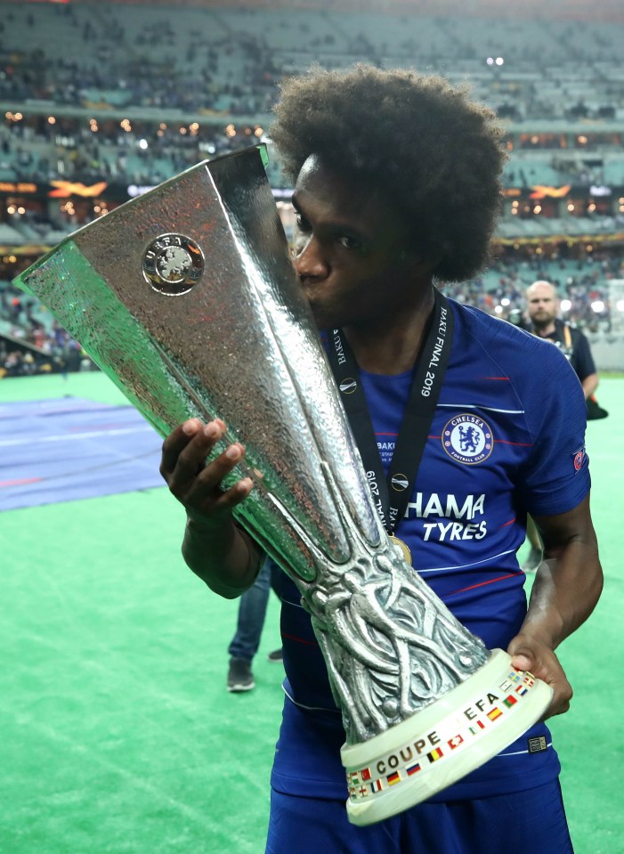  Willian has been offered a £12m per year deal to play in China, but has reportedly declined the offer