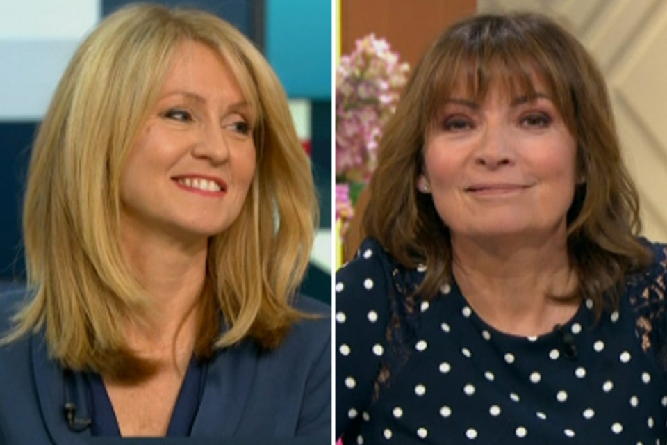  Prime ministerial hopeful Esther McVey has blamed a Labour cabal in breakfast TV for Lorraine Kelly’s hostility towards her