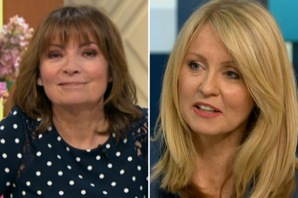 Lorraine Kelly set the record straight over Esther McVey following a tense moment on Good Morning Britain