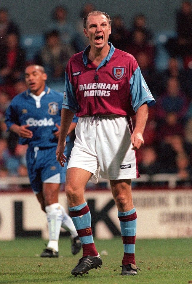  Alvin Martin made just under 600 appearances for West Ham