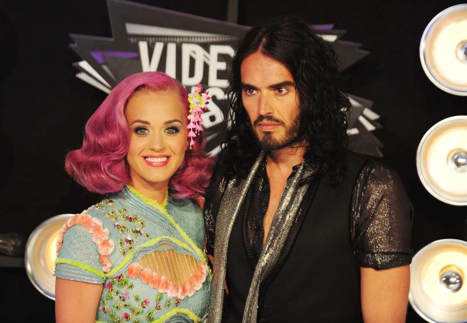  Katy Perry and Russell Brand together in 2011