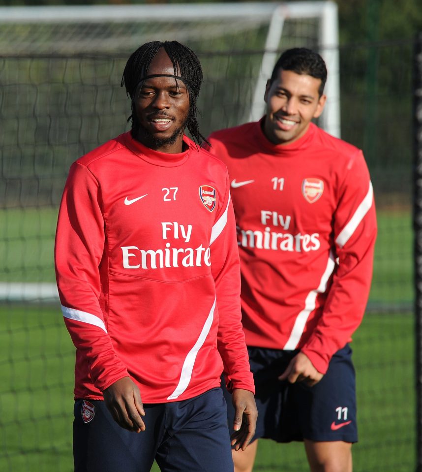  The Gunners duo of Gervinho and Andre Santos were not successful purchases