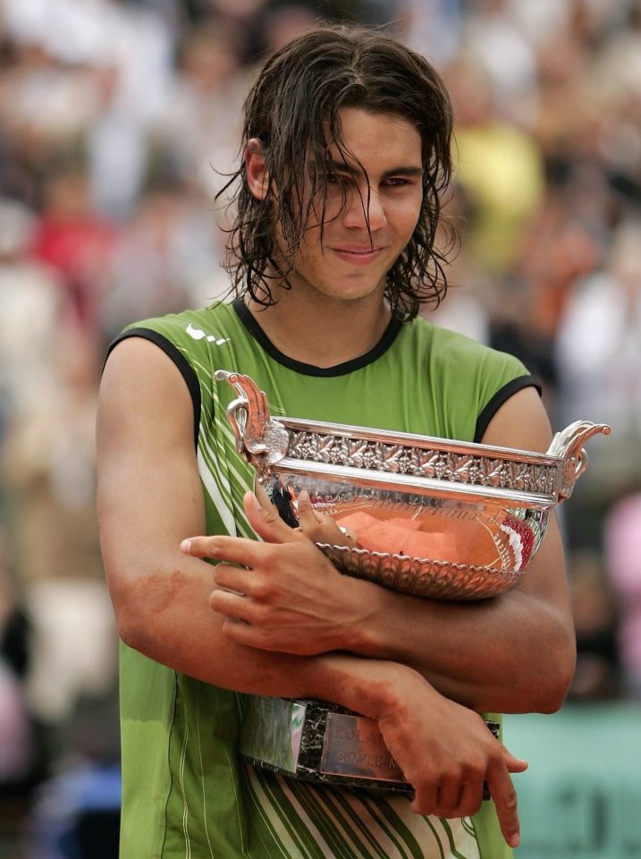  Nadal got his hands on La Coupe des Mousquetaires for the 12th time, 14 years after his first Grand Slam win