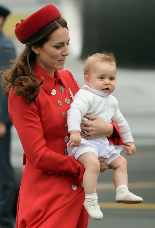  During the three-week-long Oz tour, Prince George was the 'star of the show' despite only appearing a couple of times