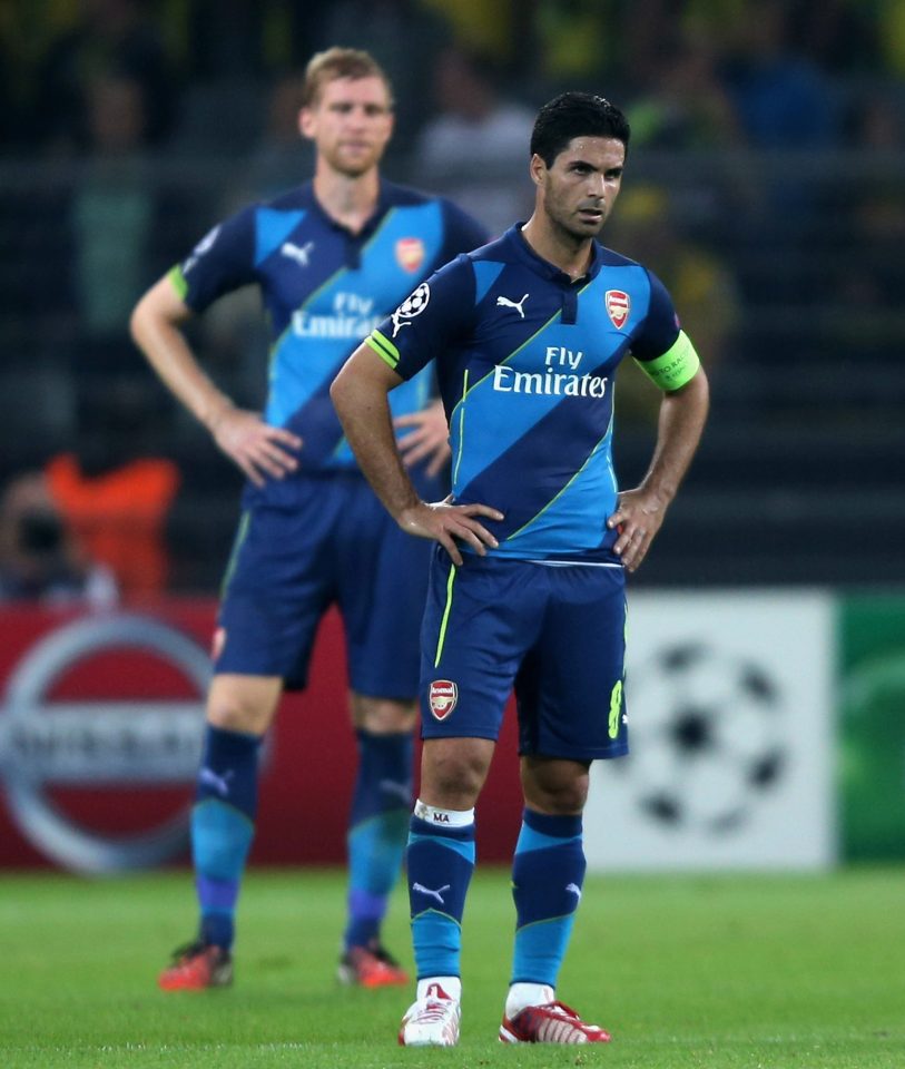  Mikel Arteta and Per Mertesacker were both signed on deadline day in 2011