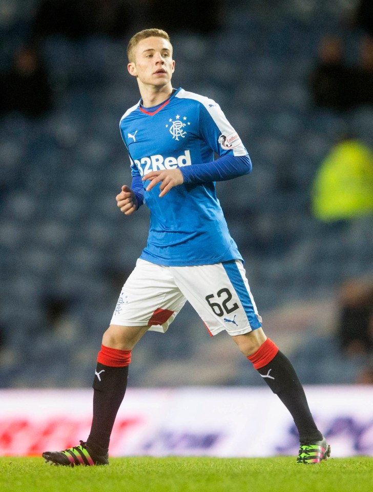  Liam Burt has begun training with Celtic just weeks after leaving Rangers