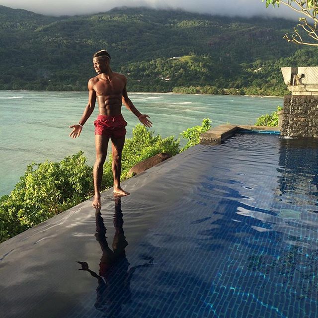  The superstar regularly posts photos of himself to Instagram with picturesque backdrops