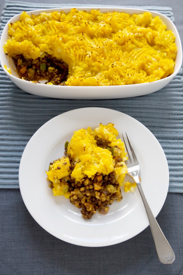 Most of you probably know this, but the reason it’s called a shepherd’s pie is because it’s made with lamb