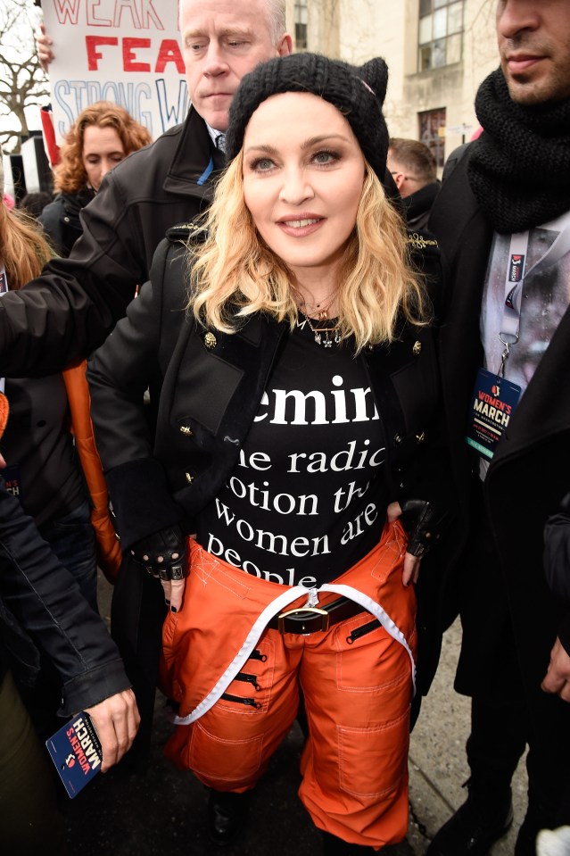  Madonna has remained at the forefront of LGBT rights and Aids awareness for her entire career