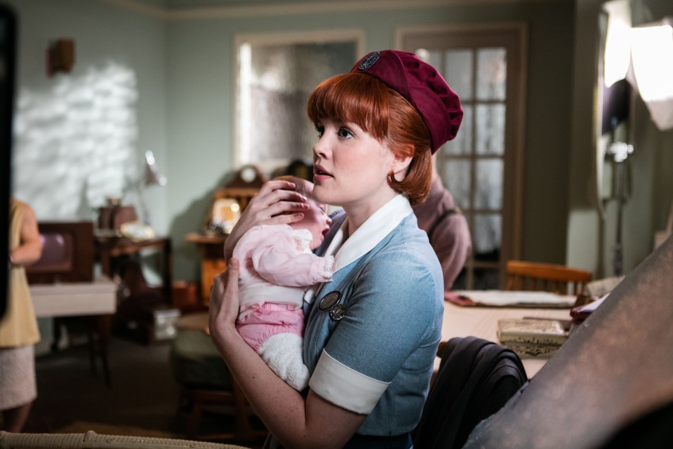  Emerald first made her name playing nurse Patsy Mount in Call The Midwife for four years