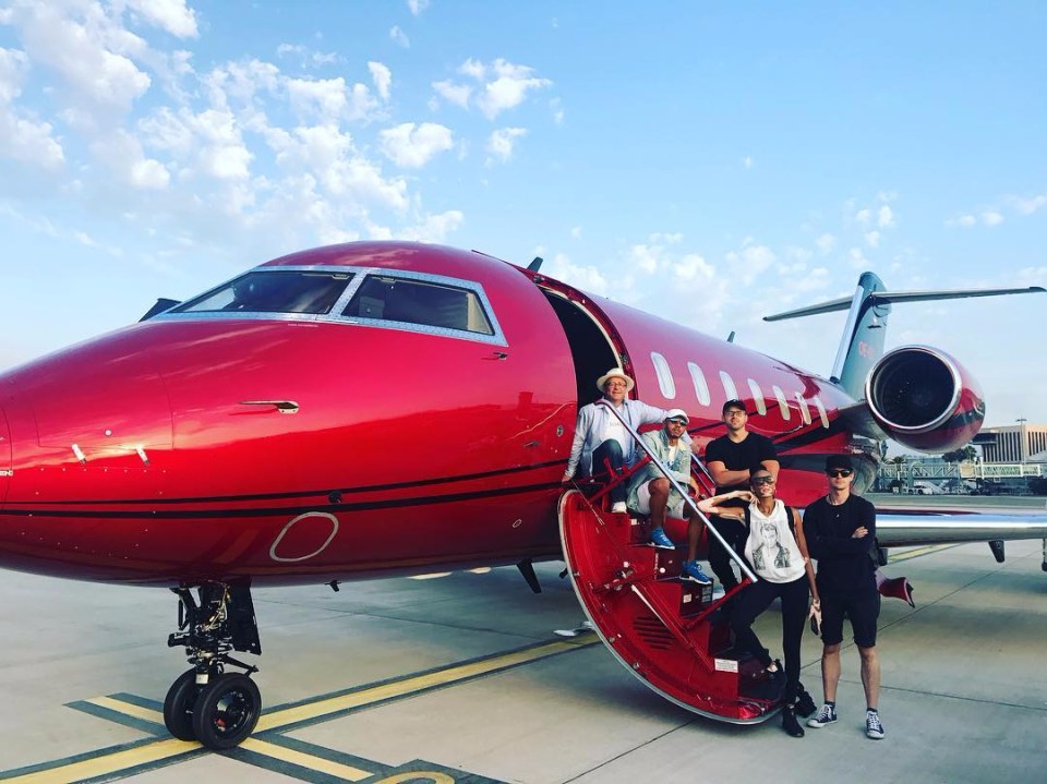  Lewis Hamilton has sold his candy red private jet he purchased for £25m in 2013