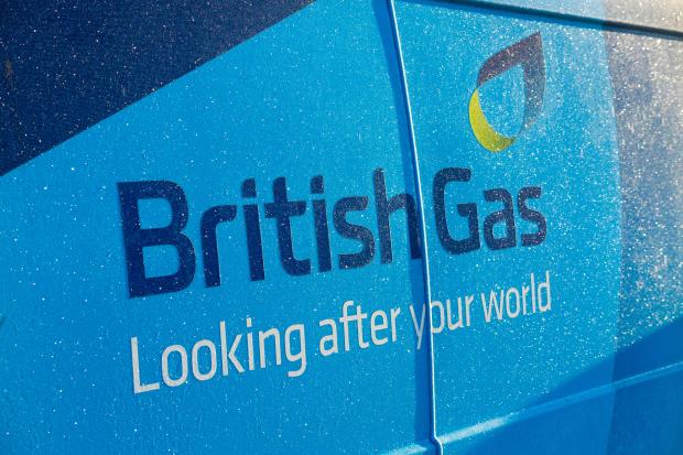 British Gas van