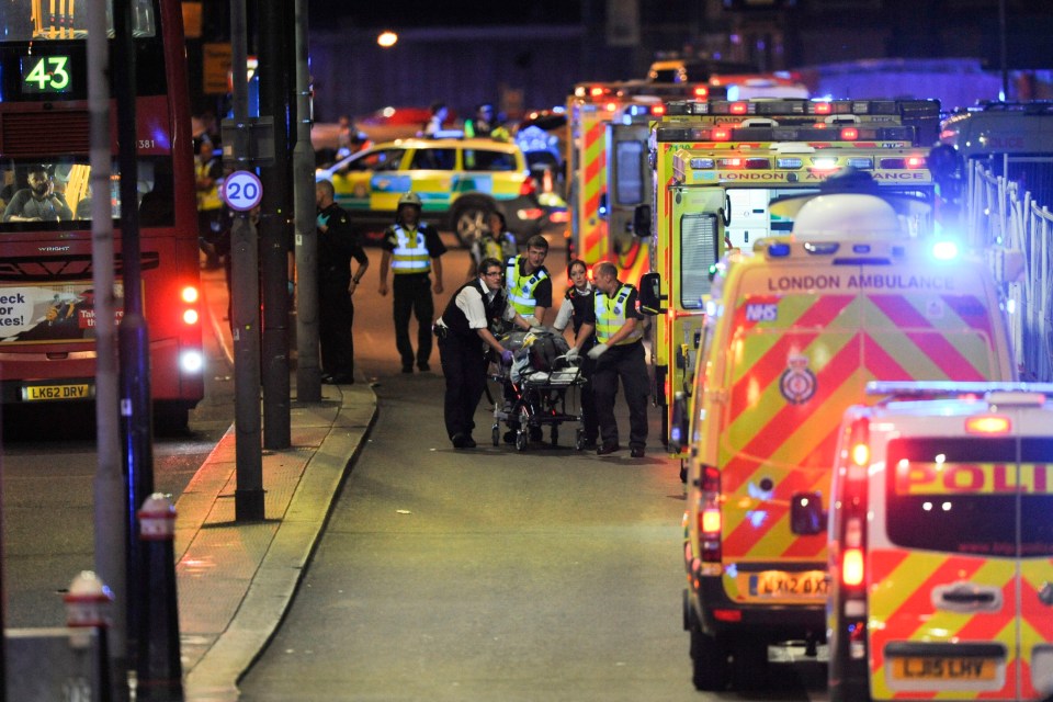 The atrocity began at 9.58pm but paramedics did not enter the courtyard until after 1am