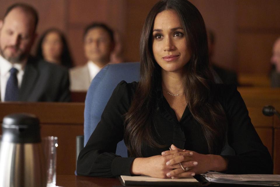  Meghan Markle's character in Suits stars in the teaser trailer for the upcoming final season, airing in July