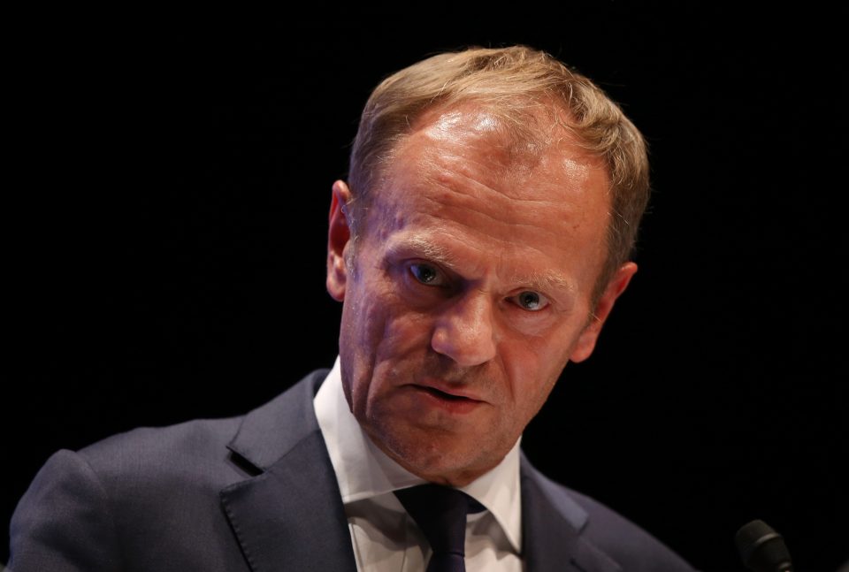  Brussels boss Donald Tusk wants to take a softer line towards Britain