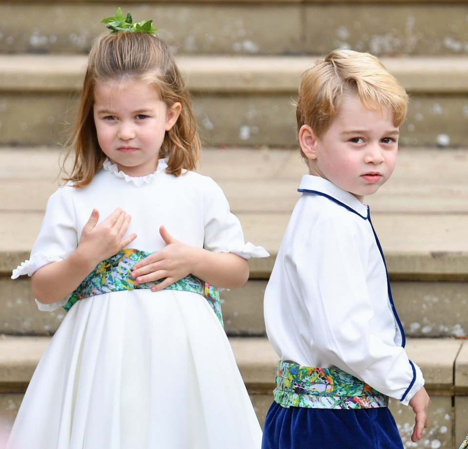  Prince George and Princess Charlotte could be taking on a bigger role at Trooping the Colour on Saturday