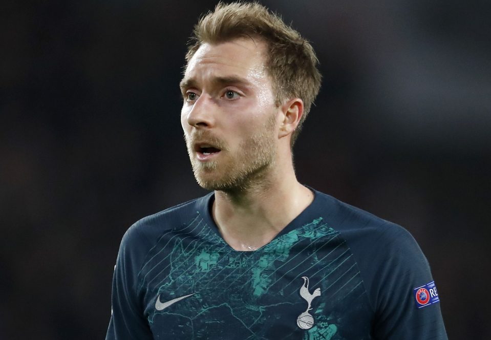  Real Madrid are preparing a player-plus-cash deal for Christian Eriksen