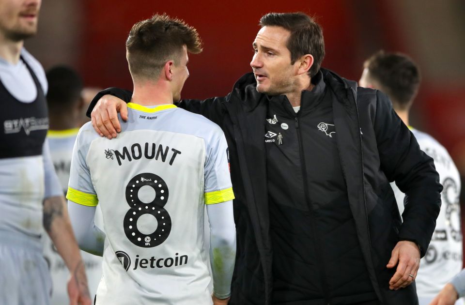  Frank Lampard has told Derby players he will leave if Chelsea make the right offer