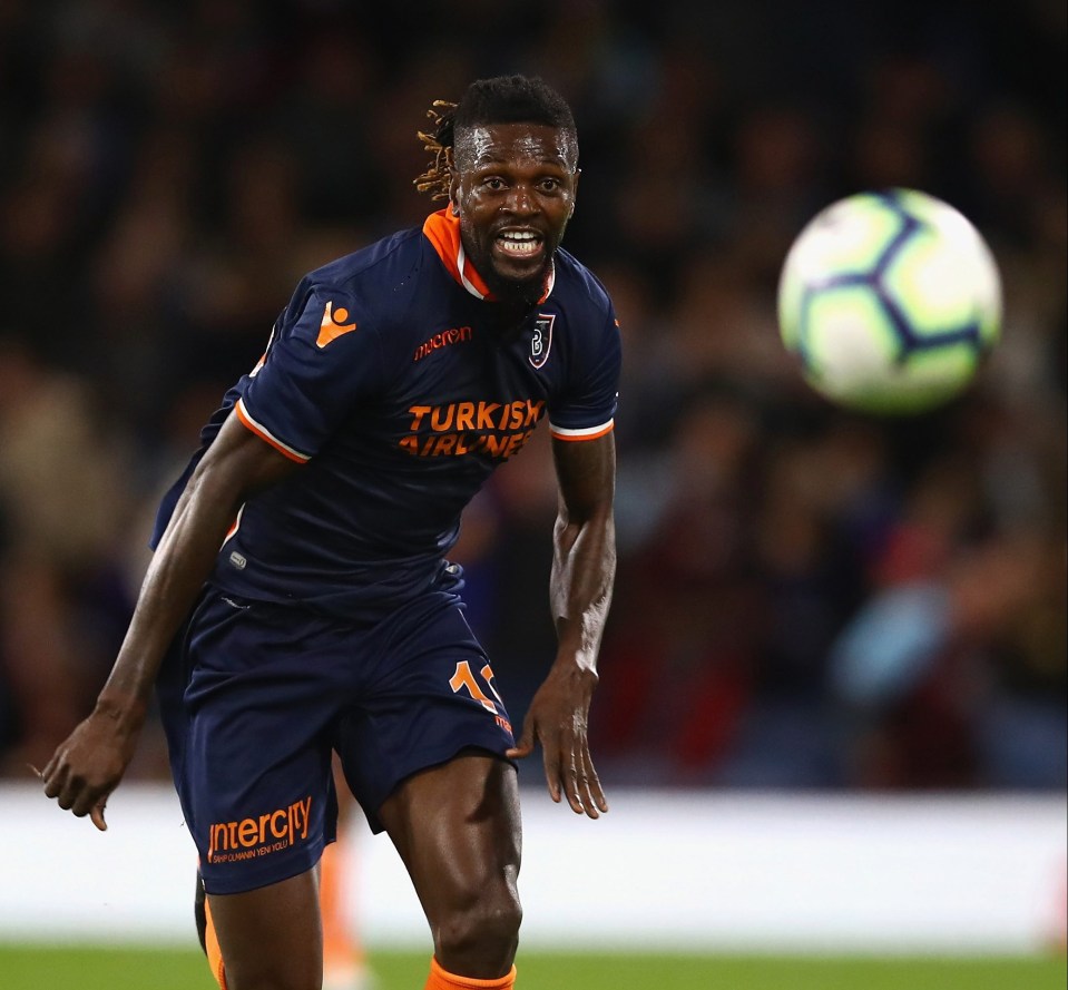 Emmanuel Adebayor could return to the Premier League after his contract with Istanbul Basaksehir was terminated yesterday