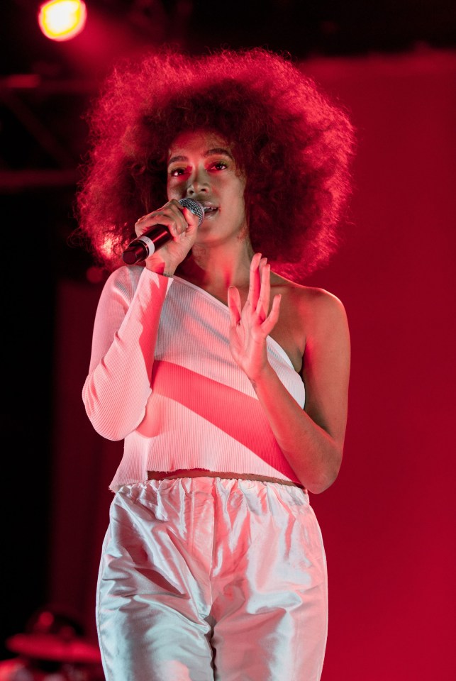 Solange is another of the headliners this weekend