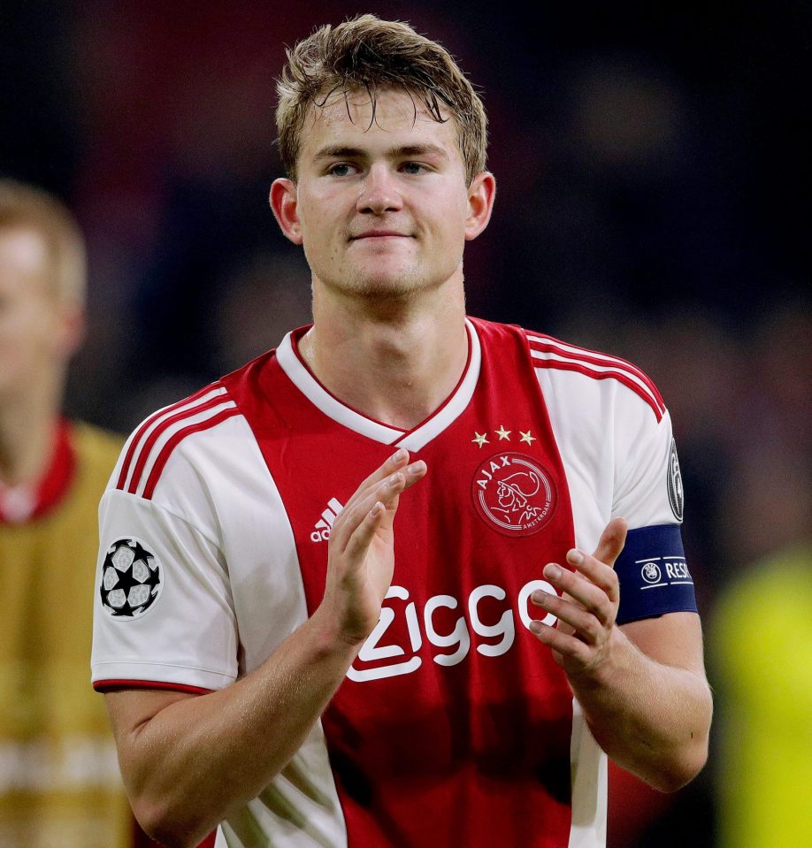  Mattijs de Ligt has snubbed a move to Manchester United