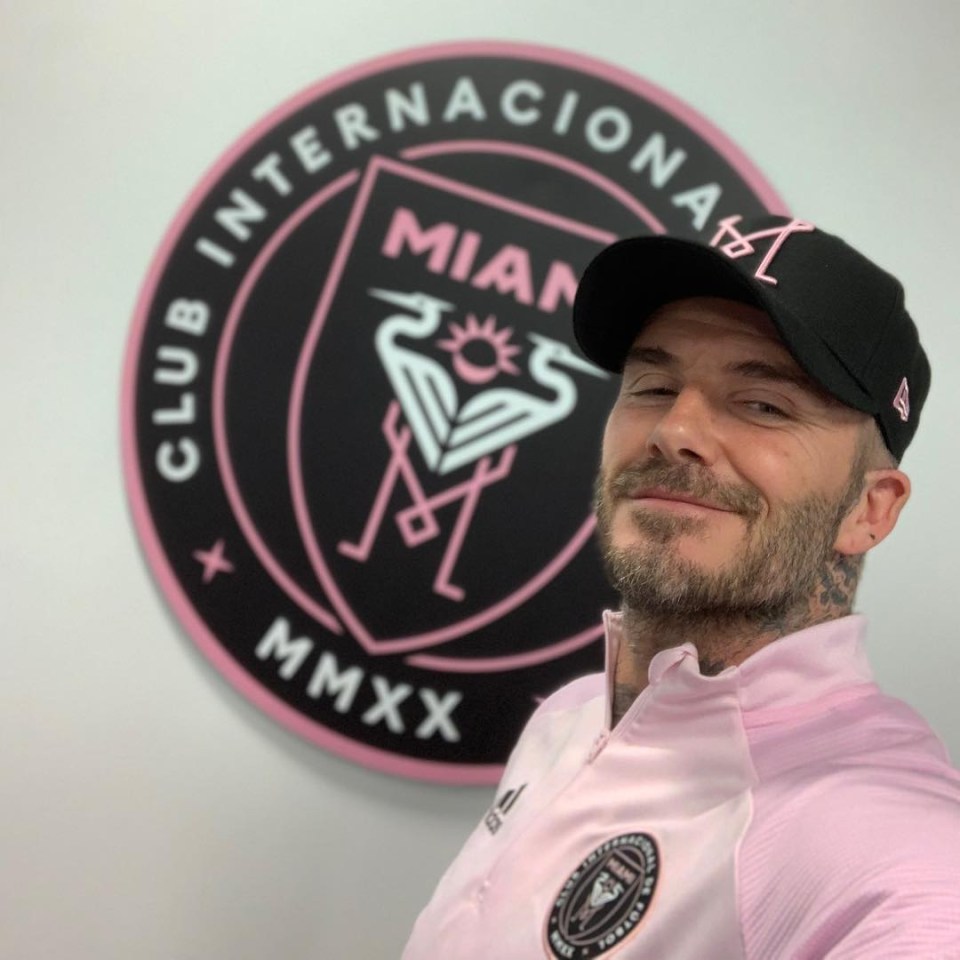 David Beckham is one of the co-owners of Inter Miami FC