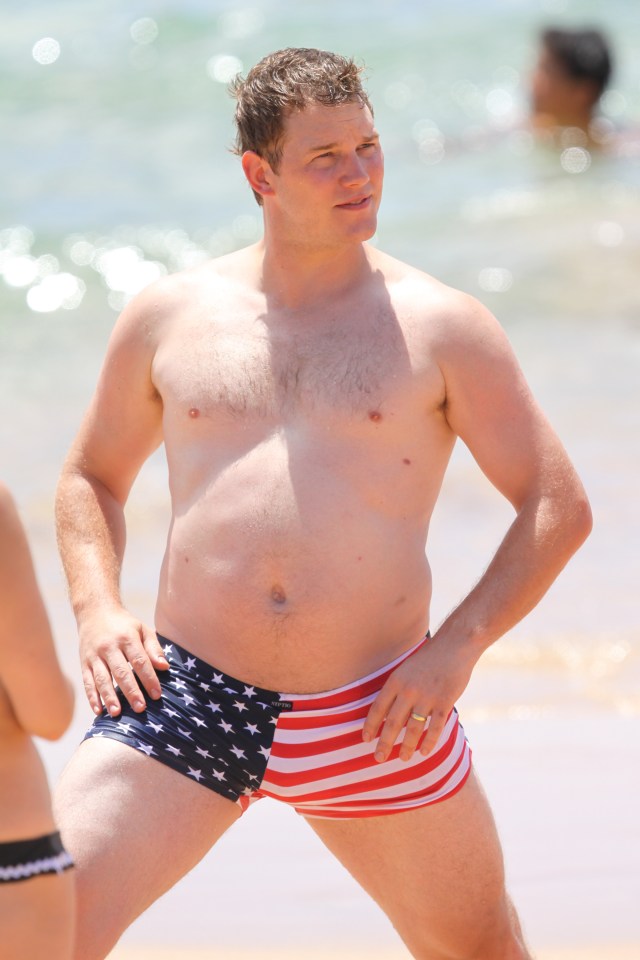  Chris Pratt has been heralded as a dad bod champion in the past