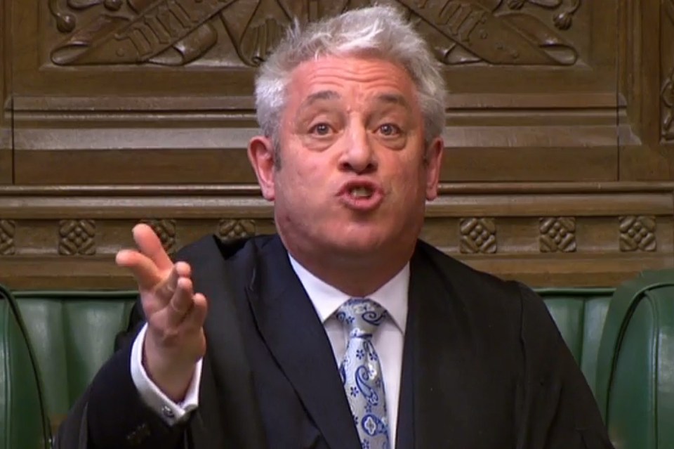  Commons Speaker John Bercow allowed Ian Blackford's slander to stand. Why? Because Bercow hates Boris, too