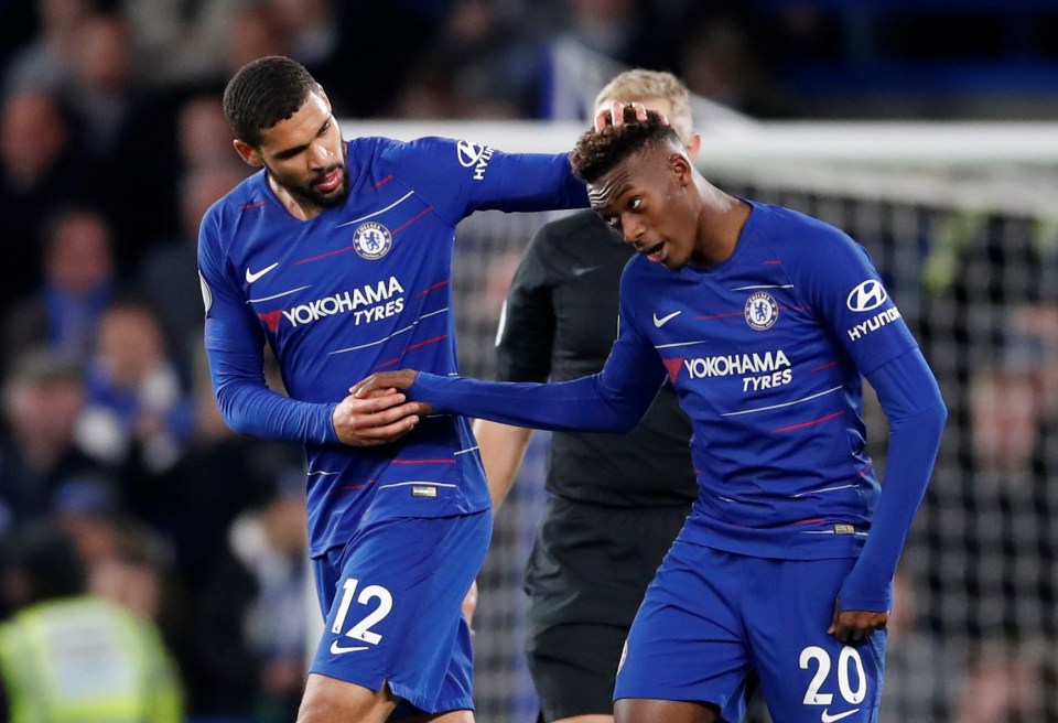  English pair Ruben Loftus-Cheek and Callum Hudson-Odoi are expected to sign new deals