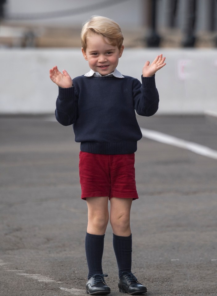  Kids crave normality, whatever the background - like Prince George who helps Waitrose staff carry bags into the family home