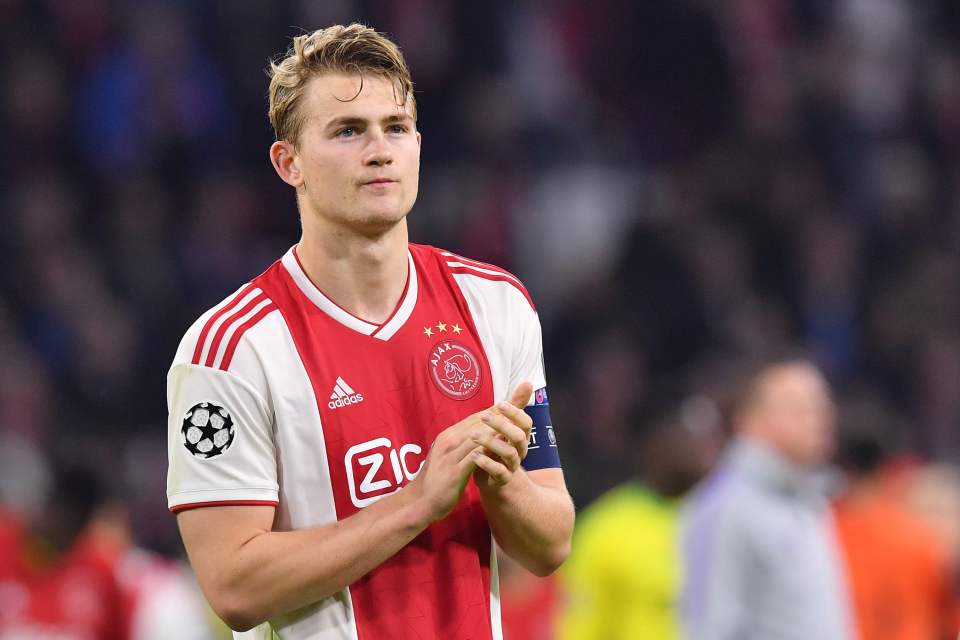  Matthijs De Ligt is on the radar of PSG, Man Utd, Barca, Liveprool and Juve