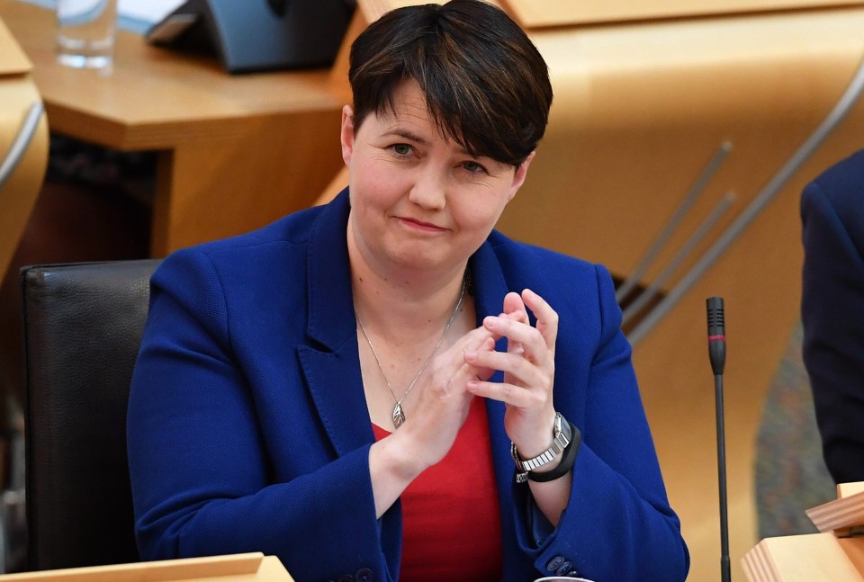 Ms Davidson said she backs ‘The Saj’ as the man for the job as he embodies Conservative values