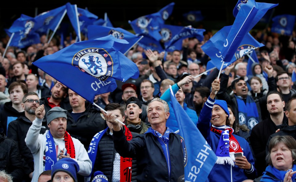  Chelsea supporters were furious at their ticket allocation for the Europa League final in Baku