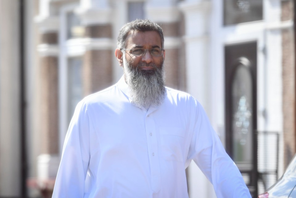  Outrage was sparked when Anjem Choudary was released from prison halfway through his sentence