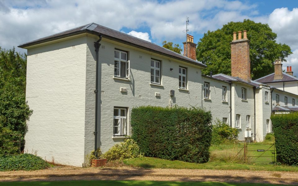  The Sussexes' home Frogmore Cottage - recently renovated at the cost of £2.4m to the taxpayer