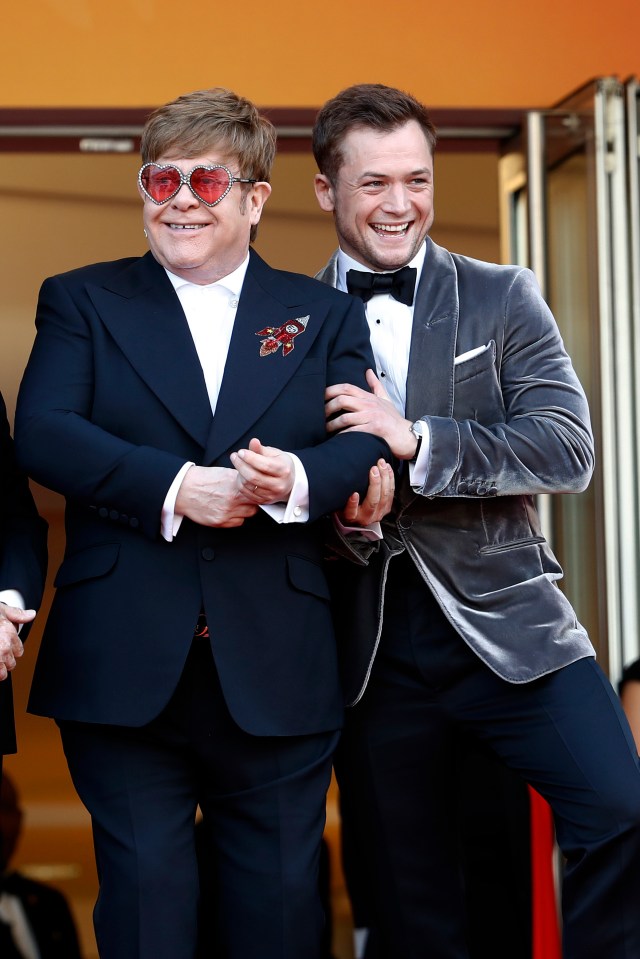 Elton knew actor Taron was the right person to play him once he heard him sing