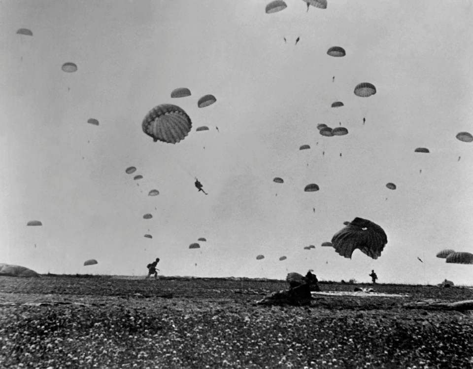  Allied forces land in Normandy during D-Day