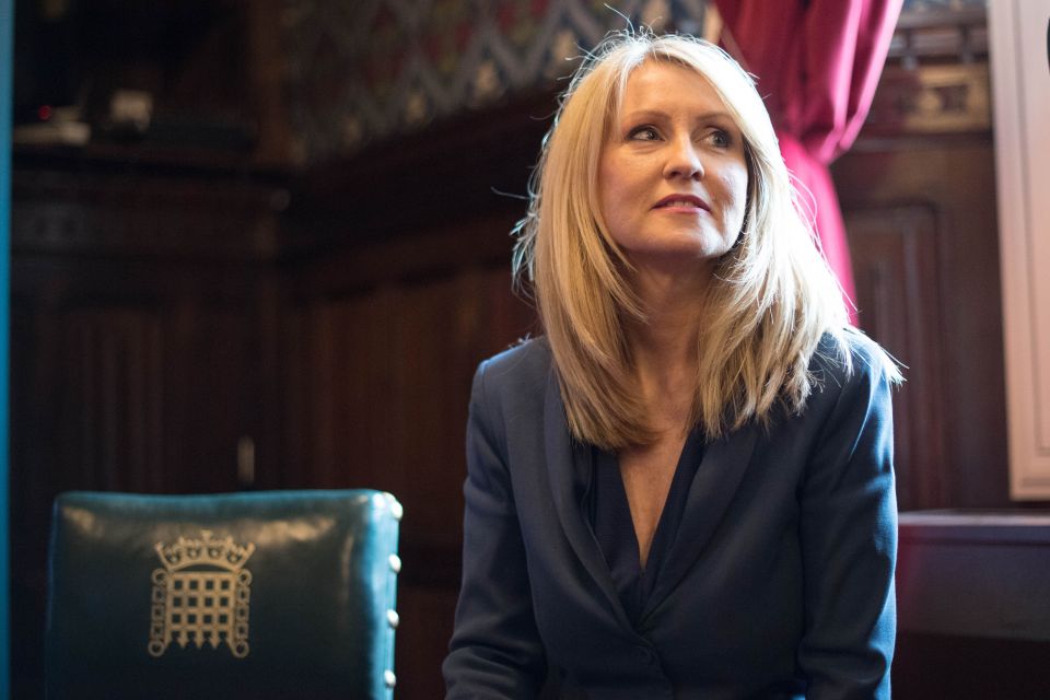  Esther McVey is picking up support from Brexit hardliners