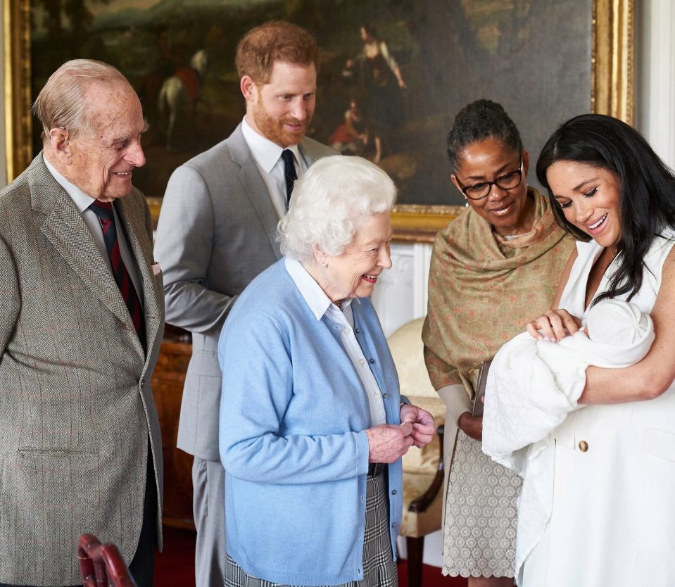  Prince Philip recently became a great-grandpa for the eighth time