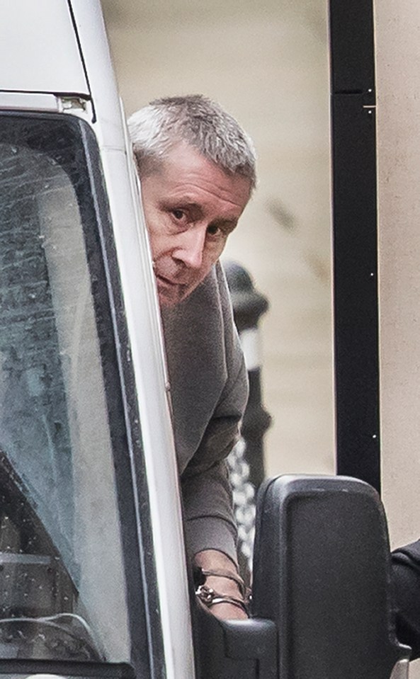 Worboys is seen in 2018 before an appearance at the High Court 