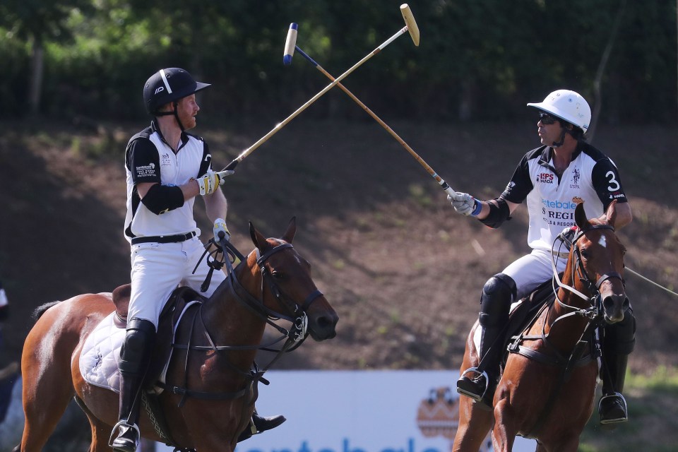  The Argentine polo player, who took part in a charity match with Harry two weeks ago, visited the newborn at Frogmore Cottage with his wife last month