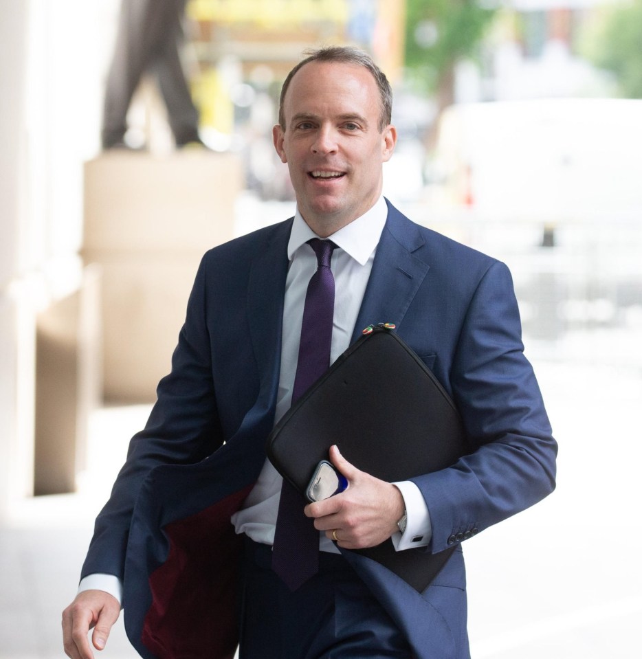 Tory leadership contender Dominic Raab accused Boris Johnson of ‘hiding away’ from TV debates