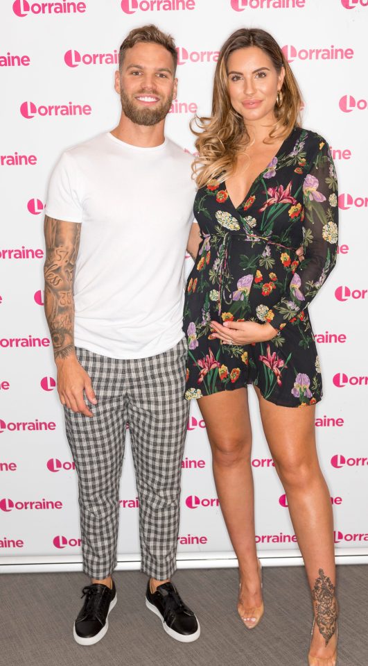  Jess and Dom are looking forward to welcoming their first child