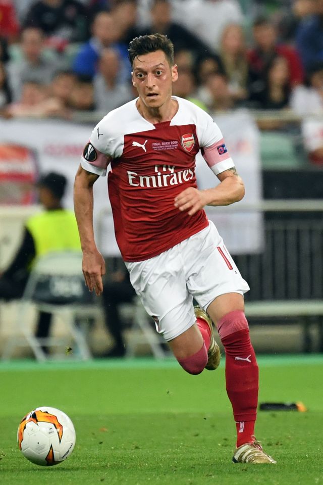  Arsenal midfielder Mesut Ozil has two years left to run on his deal at the Emirates