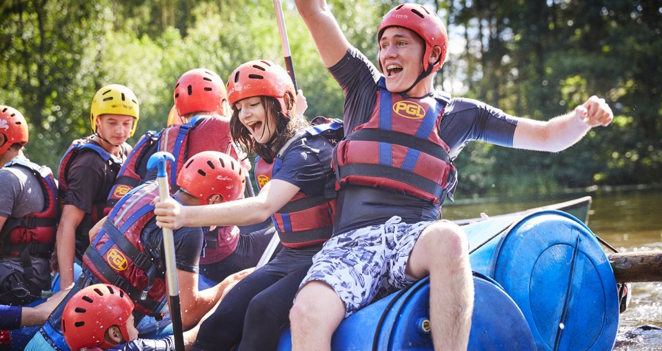  Instead of all heading off, why not send the kids to a PGL summer camp where they can abseil, play football and fly down zip-wires