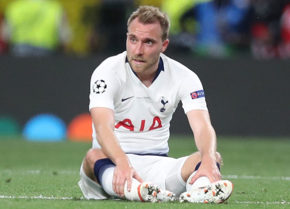  Spurs demand £80m for Eriksen after Madrid target tells club he wants to quit