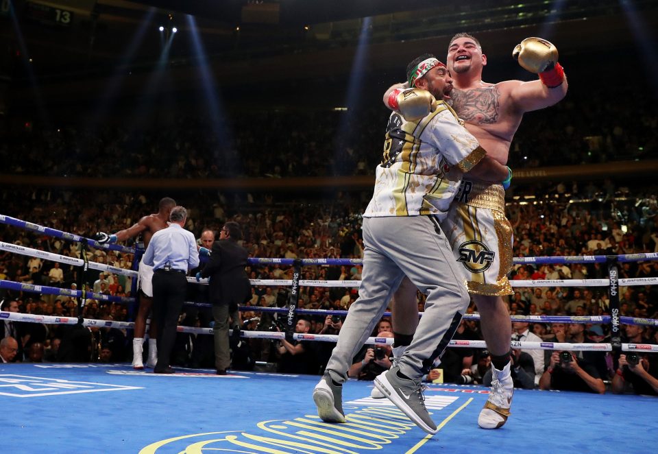  Ruiz becomes the first Mexican heavyweight world champion