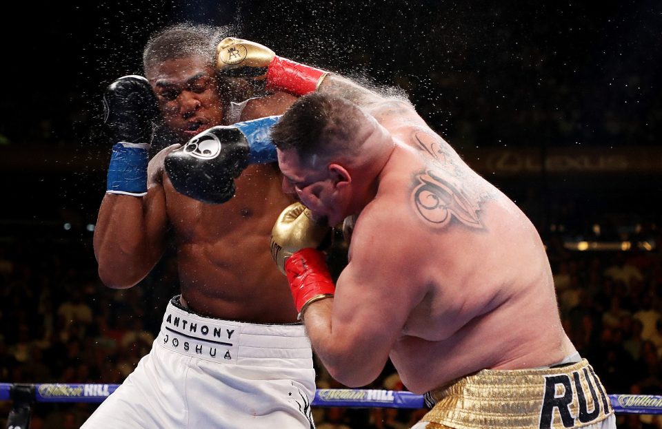  Andy Ruiz Jr scored a stunning upset win against Anthony Joshua in New York