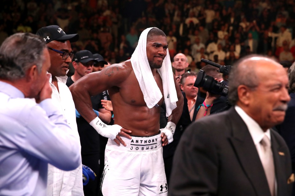 Anthony Joshua was left to reflect on one of boxing’s biggest ever shocks